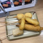 元祖串かつ だるま - 料理写真: