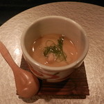 ふぐ 日本料理 大村屋 - お通しの茶碗蒸し