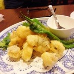 中国菜 オイル - ハモの中華風天ぷら