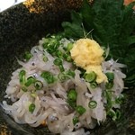 居食処 魚楽 - 生シラス