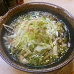 ゆたか - ネギそば　和風ダシ