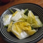 大衆食堂 さんさん亭 - 『白菜浅漬け』