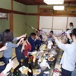 京都 ネーゼ - 2010/1月【番外編】：三国海岸某宿で深夜遅くまで続く二次会