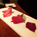 生粋 - 昆布タン・赤身・ハツ