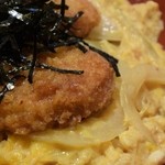 おくと屋 - 小盛りカツ丼