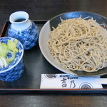 Teuchi Soba Yoshino - もり（７５０円）の大盛り（１００円）