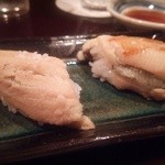 鮨 波やし - (6/5)穴子塩、穴子たれ