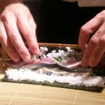 鮨 波やし - (6/5)鯖ガリ紫蘇巻