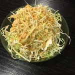 おかげ - キャベツサラダ、150円。