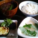 つきのわ食堂 朝ごはん屋 てんこもり - 別の日の朝ごはん 500円