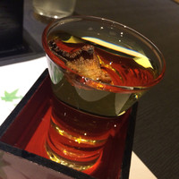ふぐ好 北新地店 - 冷やしひれ酒 美味しい〜(｡ >艸<)
