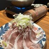 地鶏と沖縄しゃぶしゃぶ 個室居酒屋 くろ凪 - 沖縄黒豚ロースのしゃぶしゃぶ