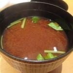 鮨 いし黒 - 赤出汁　H27.4月再訪（ランチ）