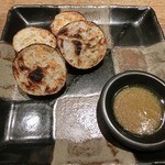 手打そば大庵 - さといも炭火焼き