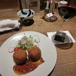 手打そば大庵 - そばころっけ