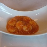 萬花京 - 小海老のチリソース煮（ランチセット）