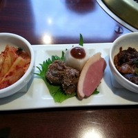 焼肉専科　肉の切り方 銀座数寄屋橋店 - コース前菜