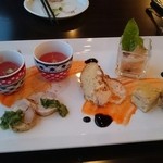 ティーズスタイル - シェアコース前菜プレート