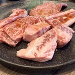 牛角 - 料理写真:黒毛和牛定食