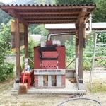 結々亭 - 自宅用のピザ釜だそうです。