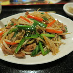 中華料理 厚工坊 - 四川風レバニラ炒め