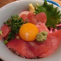 寿司 高瀬 - 鉄火丼～生玉子のせ～