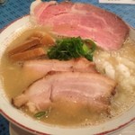 麺屋 Somie's - 6/6,7 限定 The Chicken Noodle !　節系鶏鶏鶏白湯！ チャーシューがブラッシュアップされていました。　チャーシューも期間限定？