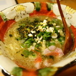 Bar MICHIya - 魚のアラで作った塩ラーメン