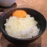 麺屋ぬかじ - 卵かけごはんは白醤油で♪