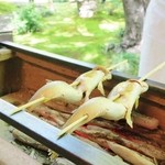 八勝館 - 鮎焼き☆