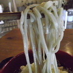 そば屋 案山棒 - 冷かけの麺