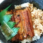 Muten Kura Zushi - すしやのうな丼580円（税抜）