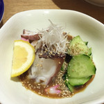 鮨処ノ喜悦 - 地タコの酢味噌