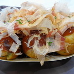 大釜屋 イオンモール和歌山店 - ソースたこ焼き6個 420円