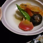 Tenshukaku - 2015年6月大名御膳の煮物