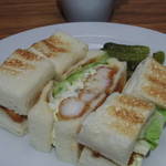 セントル ザ・ベーカリー - エビフライサンドイッチ