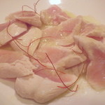 円山ダイニング - 鶏ささ身のわさびソースあえ