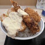 かつや - 料理写真:海老トリプル丼