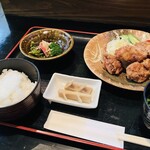 さかえ - 唐揚げ定食