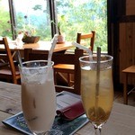 マウンテン＊マウンテン - いちご酢ミルク＆ジンジャーソーダ