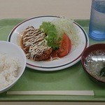 コメドール - Ａ定食（鶏の照りマヨ焼き）　450円