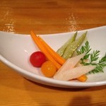 Bistro Bar MaTa - 有機野菜のピクルス