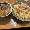 清麺 常藤 - 料理写真:梅かつおつけ麺（並） 味玉トッピング