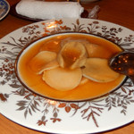 中華料理 豊楽園 - コースのアワビ