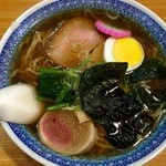 食堂 こんの - 醤油ラーメン¥700