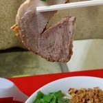 学 - （2015年6月再訪）チャーシュー❢は肉厚2枚だった。