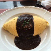 厳選洋食さくらい - オムライス デミグラスソース1800円