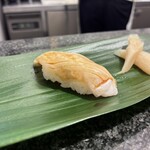 すし辰の立ち食い - 料理写真:生アナゴ