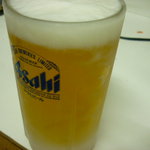 大阪城 - 生ビール中二杯目