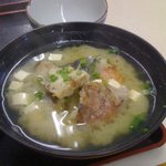 水産食堂 - 鯛のアラ汁